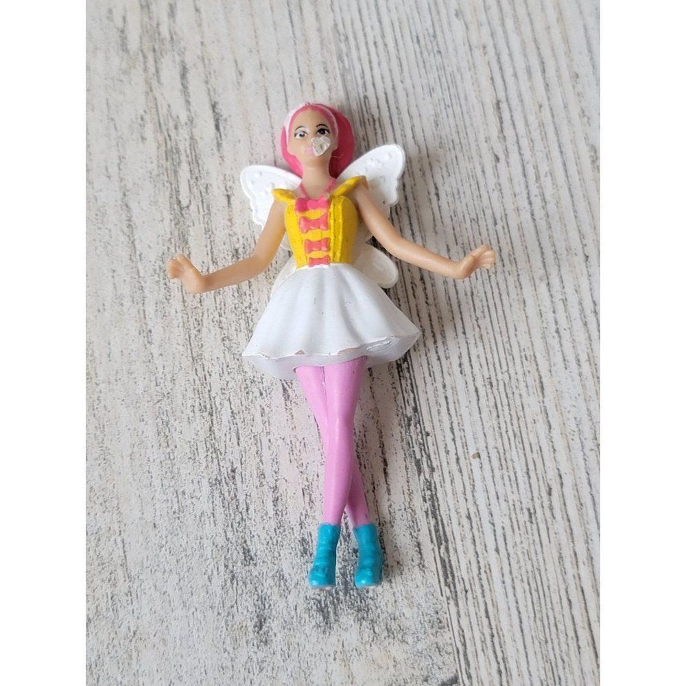 White fairy angel AS IS woman girl mini toy figure